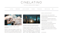 Desktop Screenshot of cinelatino.it